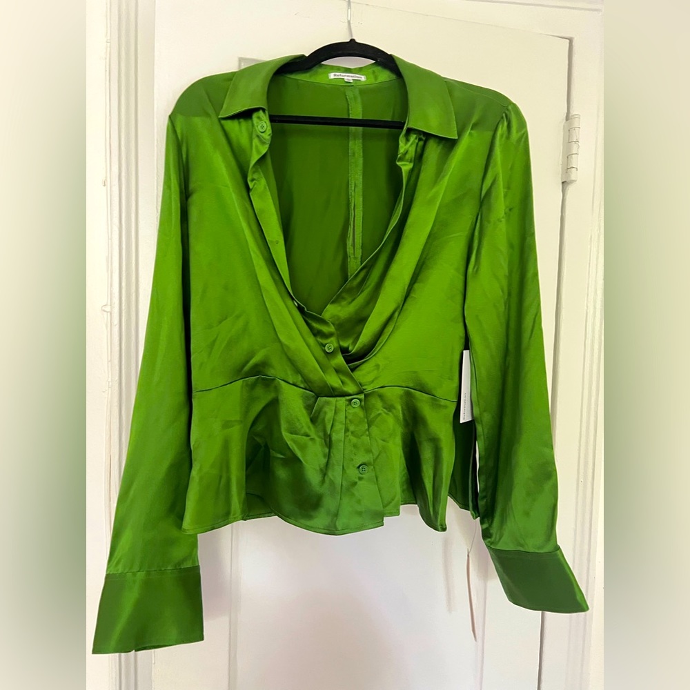 Reformation Rennes Silk Top - NWT
